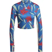 Adidas Functioneel shirt donkerblauw / pastelgroen / cranberry / wit