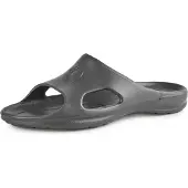 Ladeheid Dames Slippers - Zwmbad Slipper – Tuin Slippers – Grafiet – 37 - LA-KL-039d