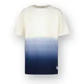 Vingino T-shirt donkerblauw Jongens Katoen Ronde hals Backprint - maat 140