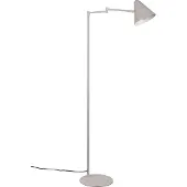 TRIO Vloerlamp Cosima, alu / grijs / zink, Woon-/ Eetkamer, metaal, Modern, vloerlamp