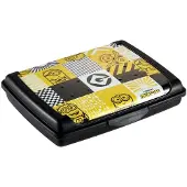 Keeeper Carla Minion broodtrommel mini, zwart, 0,5 L