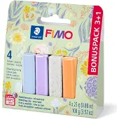 Staedtler 8023-S2 P Set, modelleerpasta Fimo, lente-aanbieding, MP2