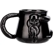Paladone Harry Potter Dark Mark Mok met Nagini Handgreep – Officieel Gelicentieerde 400 ml Zwarte Keramische Beker-