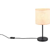 TRIO REALITY AIMEE - Tafellamp - Zwart mat - excl. 1x E27 4 W - Snoerschakelaar - Casalum