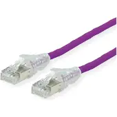 Secomp DÄTWYLER Patchkabel Cat.6A (klasse EA), S/FTP, koper (CU) 7702, flexibel, LSOH, AMP v2, paars, 10 meter