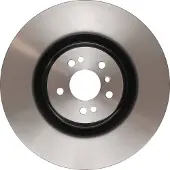 TRW Remschijf DF6456S voorkant, geventileerd, 1 Stuk