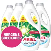 Ariel 4x Wasmiddel Original Cold & Short 80 Wasbeurten 2,64 Liter