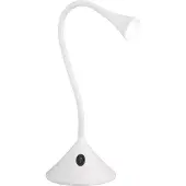TRIO REALITY VIPER - Tafellamp - Bureaulamp - Wit - incl. 1x SMD 3 W - Flexibel - Geschikt voor Wandmontage
