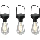 TRIO Solar lampjes Campus set van 3