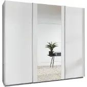 Wimex Schuifdeurenkast Bern, garderobekast. Uitvoering naar keuze, wit, 270x64x210 cm