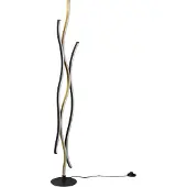 TRIO Vloerlamp Blaze Messing