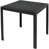 Mojawo Tuintafel, bijzettafel, eettafel, balkon tafel, aluminium (geen hout)