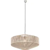 TRIO Japandi hanglamp bruin touw 61cm - Svea