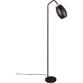 RL LIVE YOUR LIGHT REALITY BIDAR - Vloerlamp - Zwart-goud - excl. 1x E27 4 W - Voetschakelaar