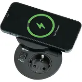 NABER Evoline Circle80 DisQ, stopcontactelement, met Schuko-stopcontact