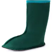 Ladeheid Sokken voor Regenlaarzen – Fleecesokken – LA-CA-PandaSocks – Smaragdgroen – 22/23
