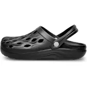Ladeheid Clogs - Heren Lichtgewicht – EVA – Tuinklompen – Tuinschoenen – 45 – Zwart - LA-CA-FlowMan