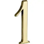 Artitec Mi Satori Huisnummer Roman 120mm-1 messing PVD