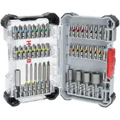 Bosch Schroevenbitset - - 2607017723 - 43 onderdelen - Staal S2 - Pick and Click doos