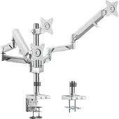 Logilink max, VESA /100x100 (Tabel, 32.01"), Monitorsteun, Zilver