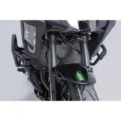 SW-Motech Radiatorbeschermer - Zwart/Zilver. Versys 1000 (18-) / 1100 (24-).
