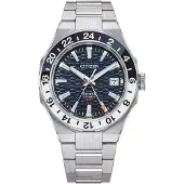 Citizen Series 8 Gmt Heren Horloge Zilverkleurig NB6034-58L