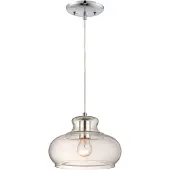 WESTINGHOUSE Glazen hanglamp 6345840, dimbaar, helder / transparant, Woon-/ Eetkamer, Glas, Modern, hanglamp