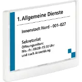 Durable Click Sign deurnaamhouder, ft 14,9 x 10,55 cm, wit