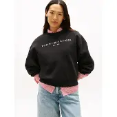 Tommy Hilfiger Sweatshirt zwart / wit