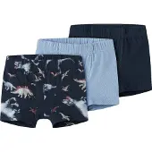 Name it Onderbroek navy / lichtblauw / grijs