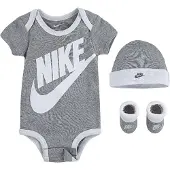 Nike Set 'Futura' donkergrijs / wit