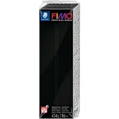 Staedtler 8041-9 Modelbouwmassa Fimo Professional, 454g, zwart