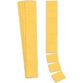 Ultradex Insteekkaarten 140702 Geel 70 x 32 mm 90 Stuks