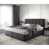 DELIFE Boxspringbed Dream-Fine 180x200 microvezel zwart