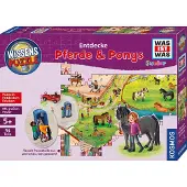 Sonstige Verlage Wissenspuzzle WAS IST WAS Junior - Entdecke den Ponyhof