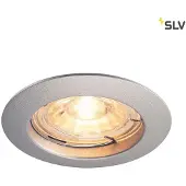 SLV Inbouwspot Pika grijs