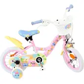 Volare Disney Stitch kinderfiets - meisjesmodel - 12 inch - roze