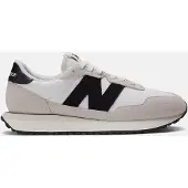 New Balance Heren Trainers 237 beige, wit (44), Plat, Veters, Casual MS237V1