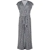 Betty Barclay Jumpsuit donkerblauw / wit