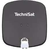 Technisat DigiDish 45 satellietspiegel met dubbele LNB, grijs