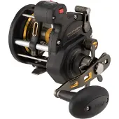 Penn Fathom Ii Level Wind Lc Trolling Reel Zwart 30