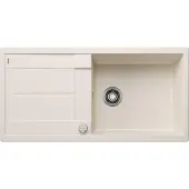 BLANCO METRA XL 6 S, SILGRANIT, kleur: softweiß (lichtbeige)
