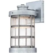 WESTINGHOUSE LED-wandlamp buiten Barkley, dimbaar, alu / grijs / zink, metaal, Industrieel design, LED wandlamp buiten
