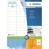 Herma Premium 4271 permanent hechtende etiketten A4 48,3 x 16,9 mm wit (6.400 etiketten)