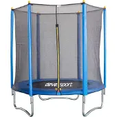 DevesSport Trampoline With Net Blauw 182 cm Kinderen