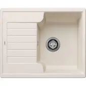 BLANCO ZIA 40 S, SILGRANIT, kleur: softweiß (lichtbeige)
