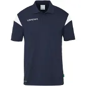 Uhlsport Squad 27 Short Sleeve Polo Blauw 14-15 Years Jongen