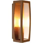 SLV Buitenlamp Meridian Box 2 roestbruin