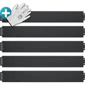 Gardebruk Bedrand set van 5 zwart metaal 5mx14cm