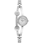 GUESS Analoog horloge 'Chloe' zilver